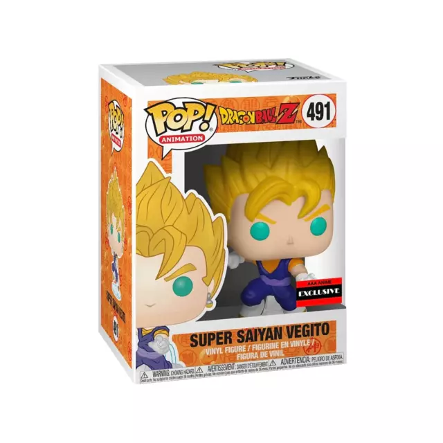 ¡FUNKO POP! Dragon Ball Z Super Saiyan Vegito (AAA)