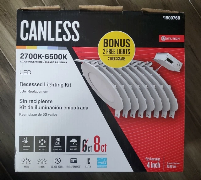 Utilitech canless lights hotsell