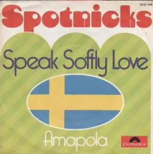 Spotnicks* Speak Softly Love / Amapola 7" Single Vinyl Schallplatte 61282