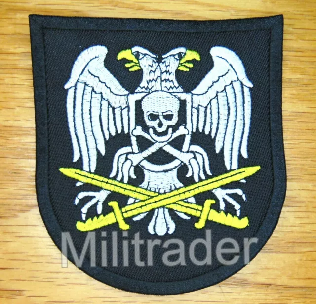 Serbian Chetnik Special Forces With Faith in God Freedom or Death Patch