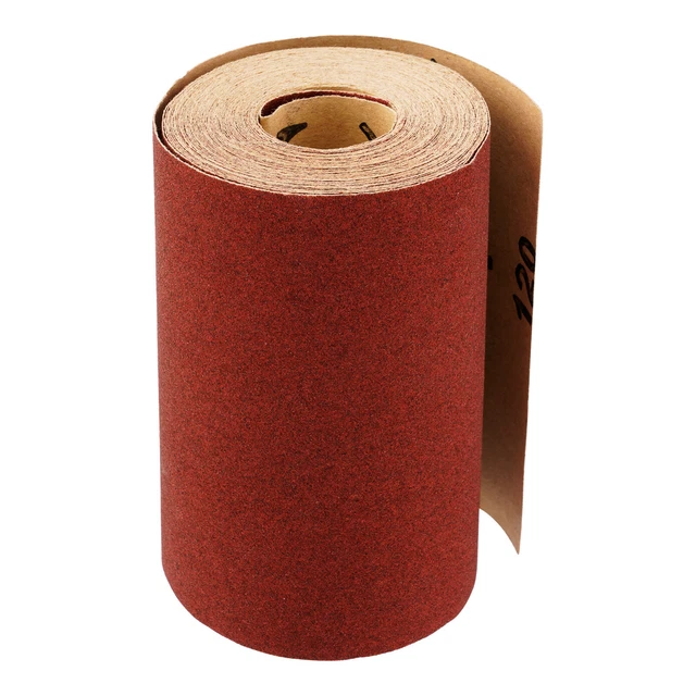 Rouleau Norton R222 Papier Verre 25 X 25000 Mm Grain 180 - Abrasif Coton J