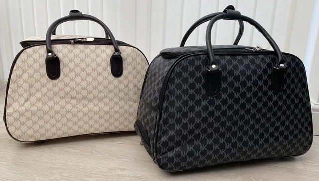 N K Designer Travel Duffle Hand Bag Gym Overnight Wheels Tote Carry on Luggage