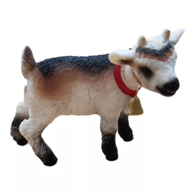 Schleich Goat with Bell Baby Farm Animal 13720 Retired 2012 Figure  2 inch