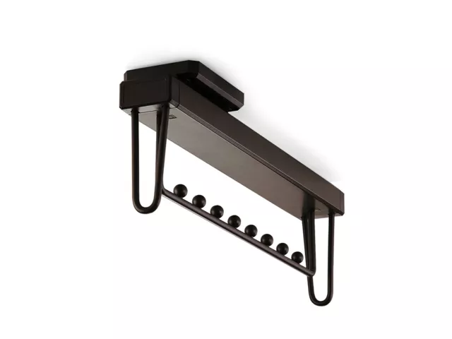 Pull out Wardrobe Cabinet Hanging Rail Rack Extractable 6938713 MOKA of Emuca