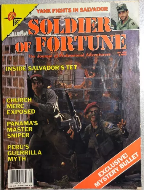 SOLDIER OF FORTUNE Magazine May 1990