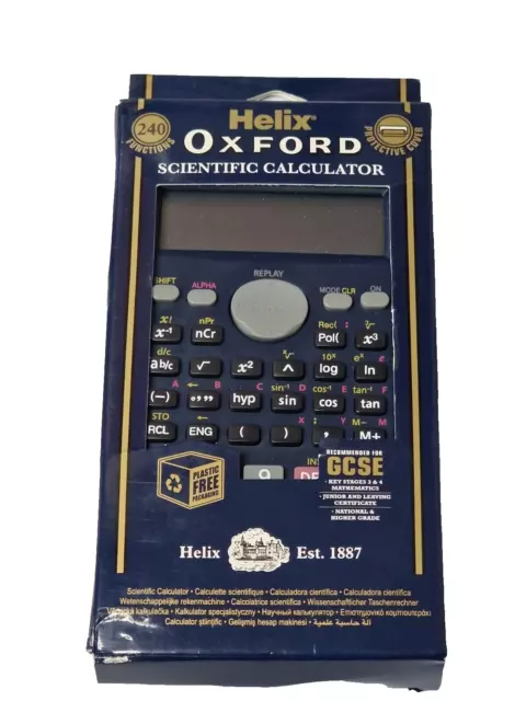 Genuine Helix Oxford Scientific Calculator, 240 Functions (New in Box) School