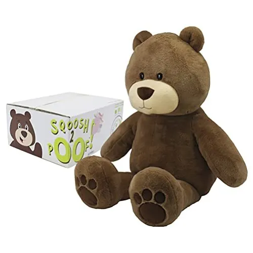 | Sqoosh2Poof Giant, Cuddly, Ultra Soft Plush Stuffed Animal with Bonus Inter...