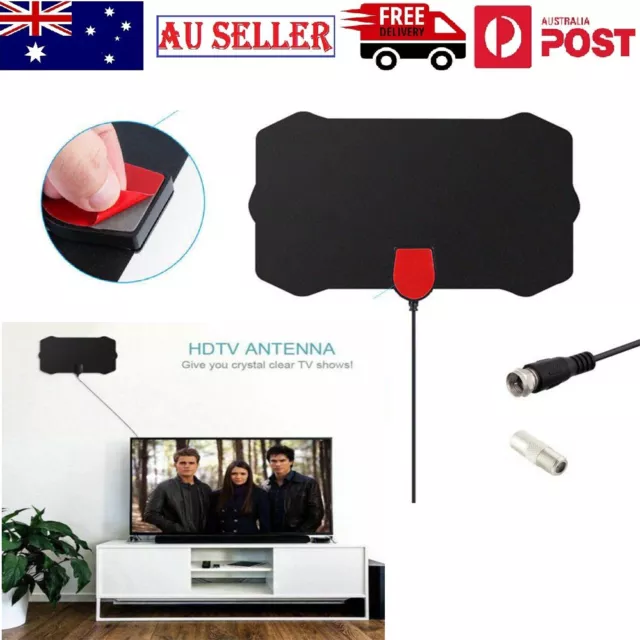 1080P Digital TV HD Antenna 200 Miles Range Skywire 4K Amplifier HDTV Indoor