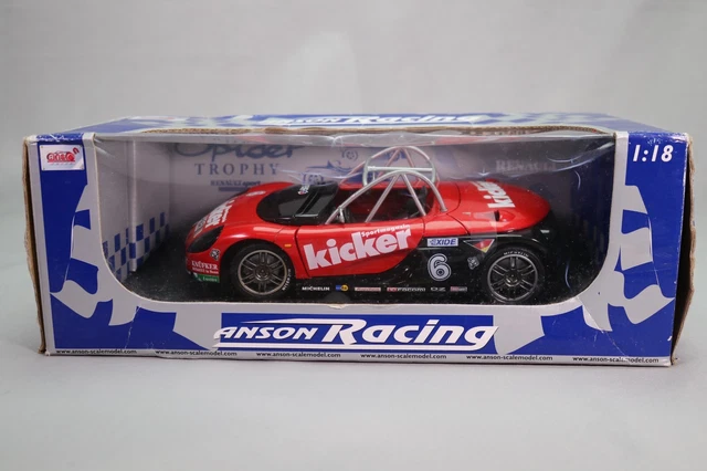 Miniature Anson 1/18 - Renault Sport Spider Trophy Kickers - Occasion Boîte