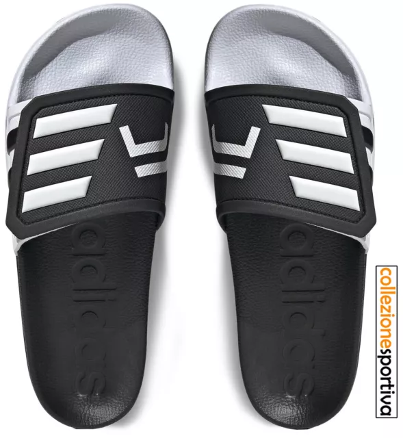 CIABATTE INFRADITO ADIDAS ADILETTE JUVENTUS GZ5939 col. bianco