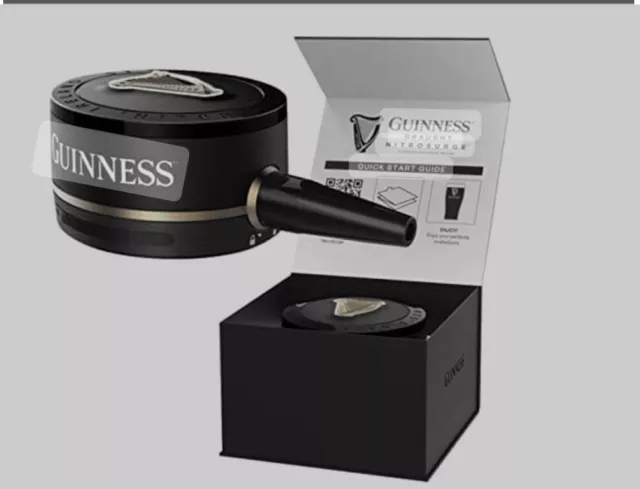 Guinness Draught Nitrosurge Device Brand New Sealed Surger Unit Guiness Nitro