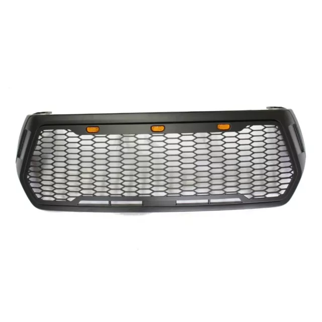 Matt Black LED Mesh Grille Suitable For Toyota Hilux N80