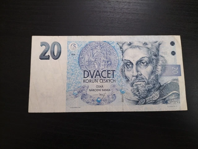 Czechia 20 Korun 1994