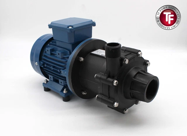 Gemmecotti HTM10 1 1/2""x1"" BSP PVDF Pompa centrifuga azionamento Mag 230/1/50