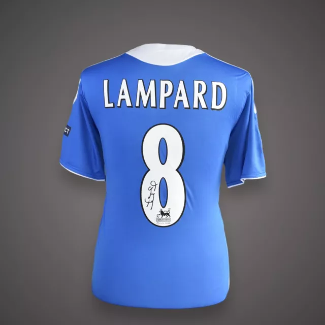 Frank Lampard Chelsea Shirt New For 2023- Private Signing COA £149