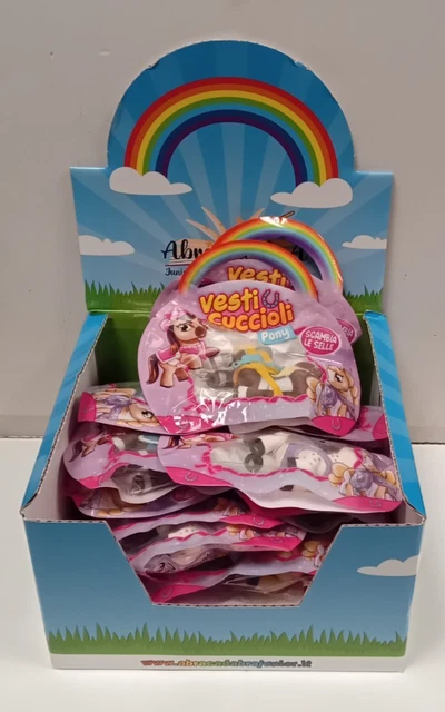 Figurines Poney Vesticulis - Série De 12 Ou Au Choix - Marque Diramix - Neuf
