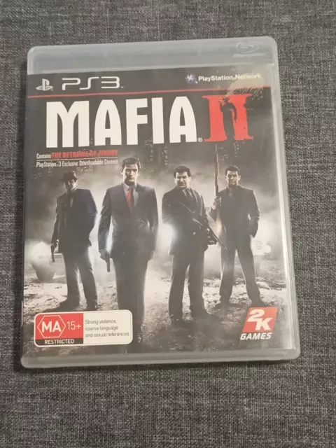Mafia II 2 (Playstation 3) PS3 Complete! Tested Works! Great!