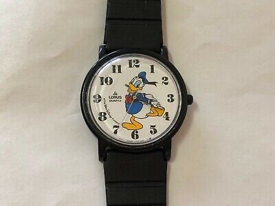 Orologio Lorus /Seiko Walt Disney Paperino Donald Duck Funzionante Vintage.