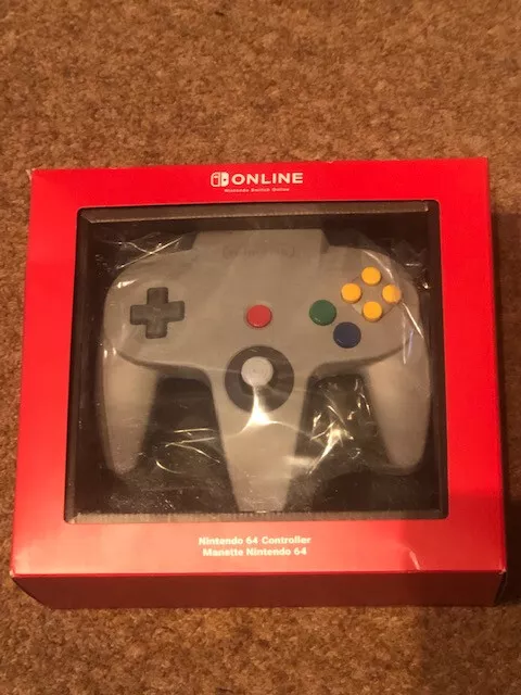 Controller ufficiale Nintendo Switch N64 nuovissimo sigillato - UK PAL STOCK UK