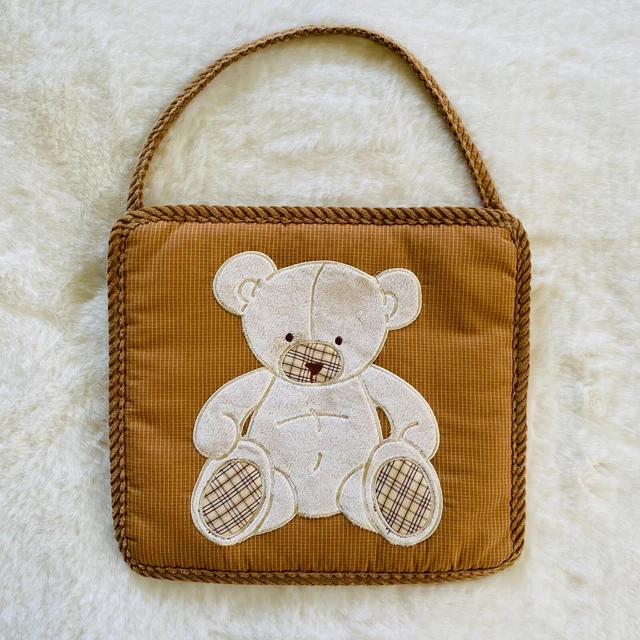 Eddie Bauer Plush Bear Nursery Wall Hanging Decor