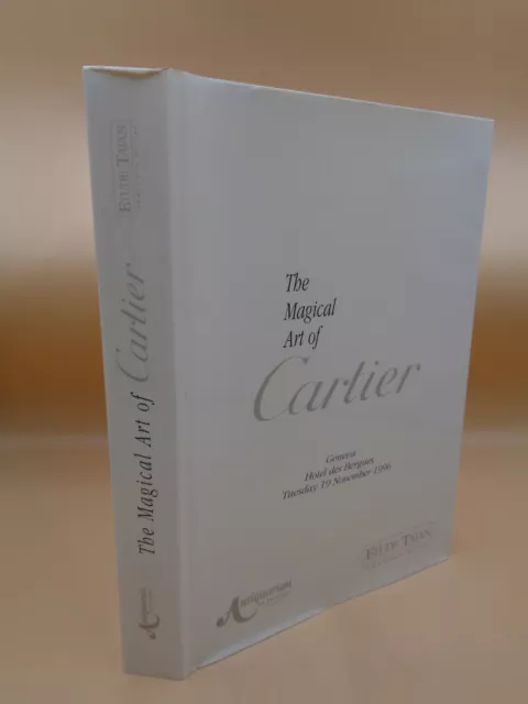 The Magical Art Of Cartier Catalogue de La Sale The 19.11.1996 To Geneve