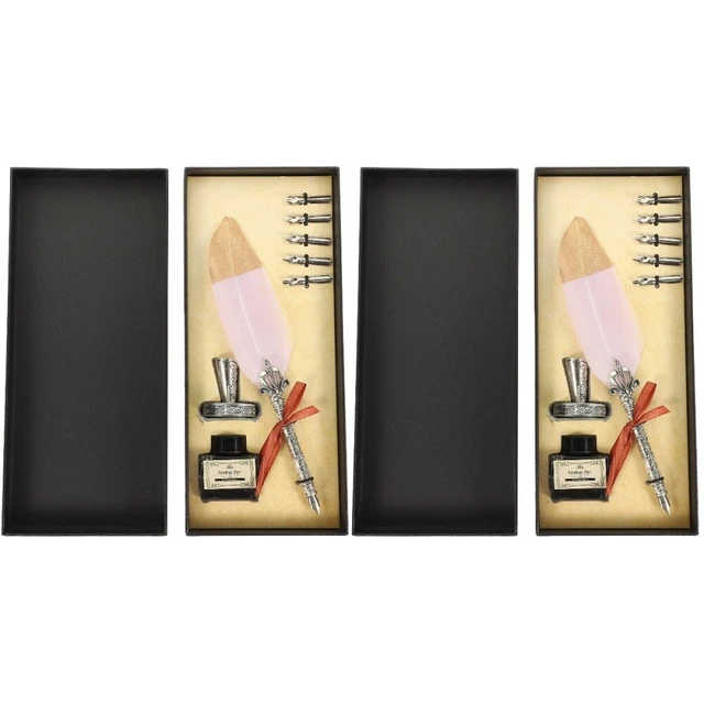 2 Sets stylos de calligraphie pour l'écriture Stylo Ensemble Costume D'affaires