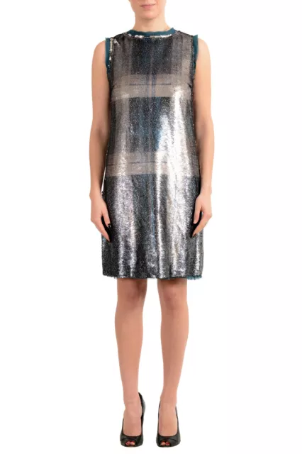 Maison Margiela Women's Sequins Embellished Evening Dress US 4 IT 40