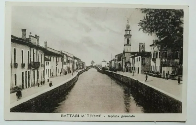 Battaglia Terme - Veduta Generale - Cartolina D'epoca