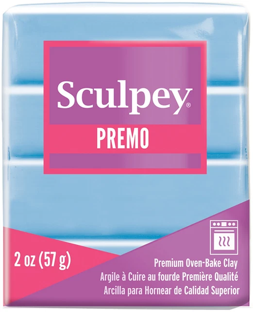 Arcilla de polímero Premo Sculpey 2 oz azul pálido -PE02-5014