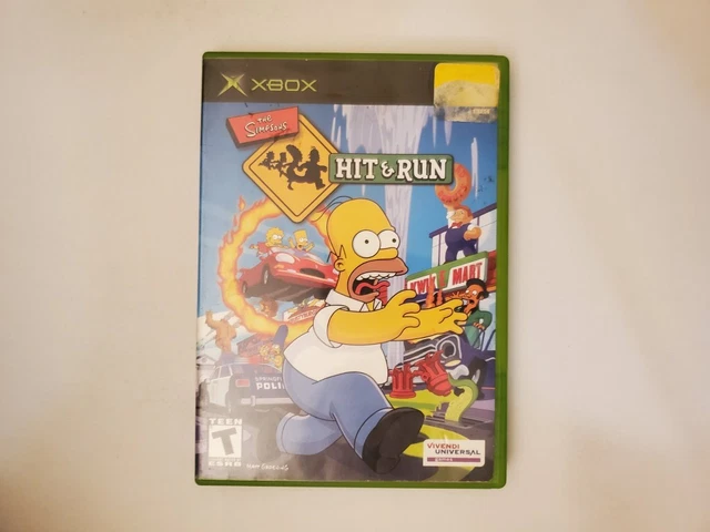 The Simpsons Hit & Run - Microsoft Xbox (PAL) - Jeu Complet Bon état