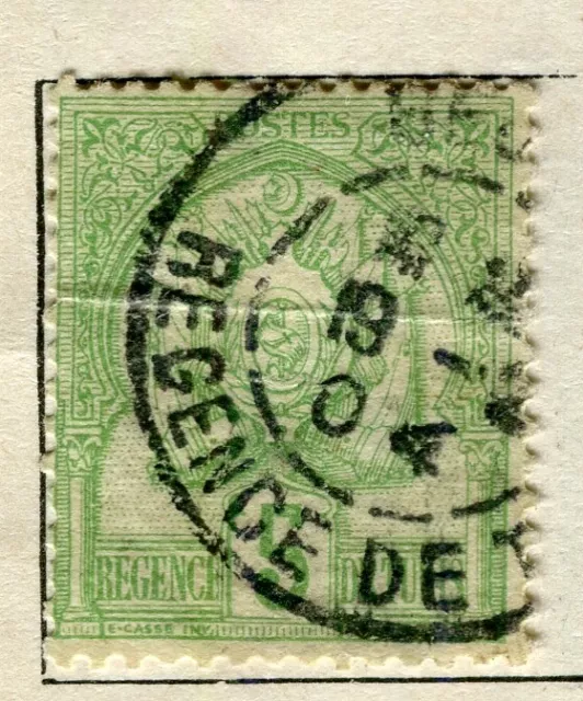 TUNISIA; Early 1893 classic issue fine used 5c. value