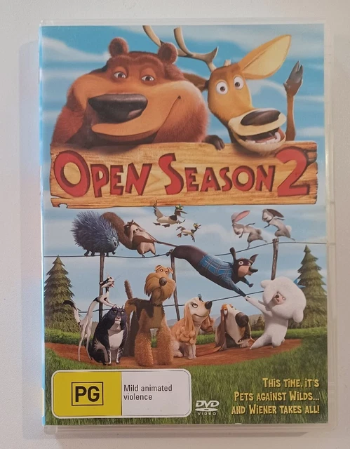 OPEN SEASON 2 DVD VGC Region 4 Acceptable Animation Family Children Free  Postage $6.95 - PicClick AU