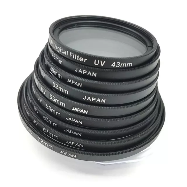 52 55 58 62 67 UV-Digital filter 72 77 82mm Objektivs chutz for Für Canon