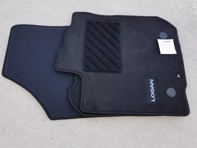 4 Tapis De Sol Textile Original Sur Mesure Dacia Logan Ii (2012-2017) 8201337453