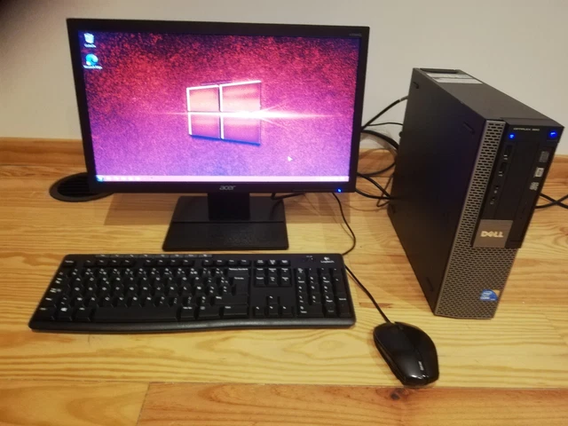 Pack PC Dell Optiplex 980 i3 530 2,93Ghz + écran 20"  Acer + clavier + souris