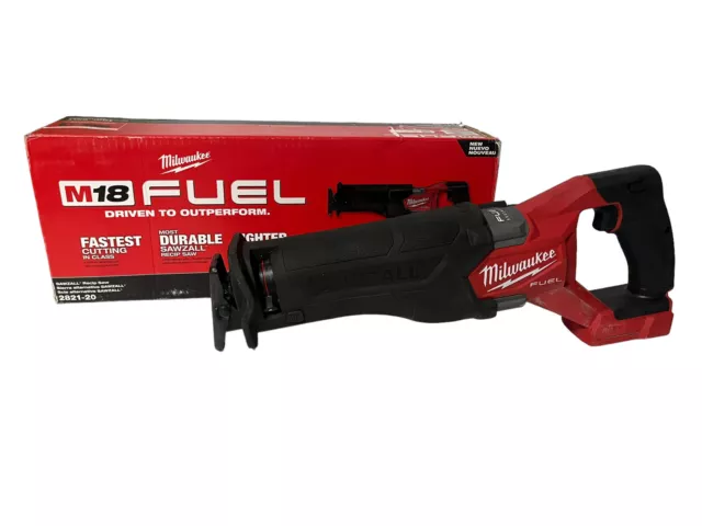 Milwaukee M18 18V Fuel Sawzall 1-1/4  Reciprocating Saw Cordless Lithium-Ion