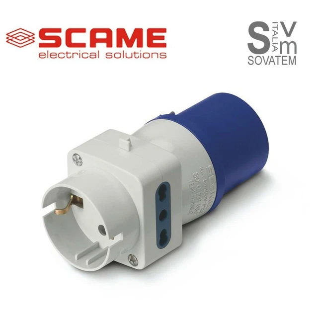 FANTON Adaptateur Multiple Industriel Sur Pied 2 Prises CEE + 1P40