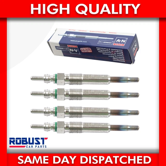 4x Bosch Glow Plugs For Renault Megane 1.5 dCi 106 MK 2 10/05-05/09
