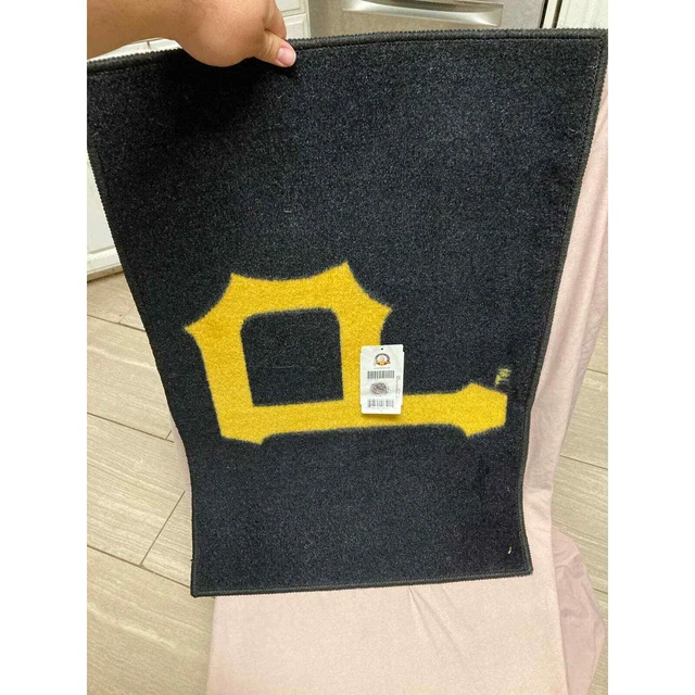 "Alfombra de inicio MLB - Pittsburgh Pirates 19""x30"