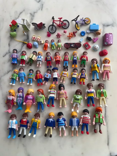 Lot de personnages Playmobil