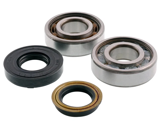 Jeu de paliers de vilebrequin RMS SKF C4 Teflon avec bagues d'étanchéité Minarel