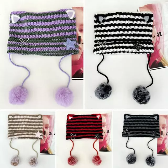 Cappello da donna popolare cappello orecchio di gatto cappello berretto donna inverno ha caldo;