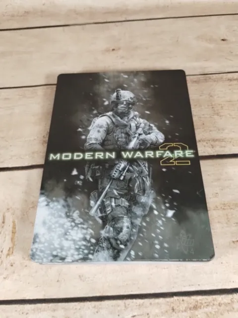 Call of Duty Modern Warfare 2 (Xbox 360, Xbox One, Series X BC) Steelbook w/man.