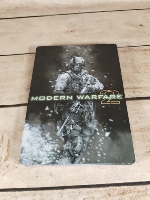 Call of Duty Modern Warfare 2 (Xbox 360, Xbox One, Series X BC) Steelbook w/man. Call of Duty Modern Warfare 2 (Xbox 360, Xbox One, Series X BC) Steelbook w/man.