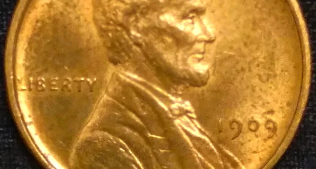 1909 VDB Lincoln Wheat Penny Cent Rare *KEY DATE* AU+ ~Higher Grade~ 3