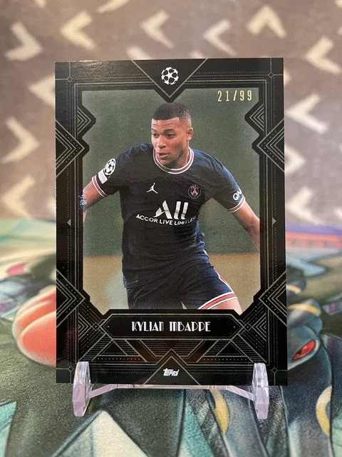 Topps Deco | Kylian Mbappe | 21/99 | Parrallel | PSG (corner damage)