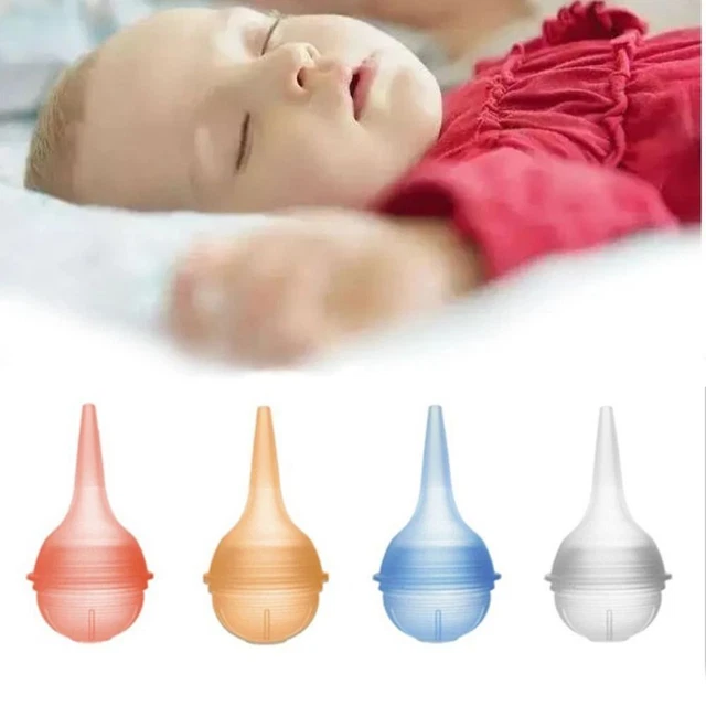 Sucker Vacuum Aspirator Nose Cleaner Baby Nasal Aspirator Soft Tip Cleaner