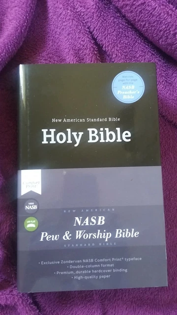 HOLY BIBLE NASB £20.53 - PicClick UK