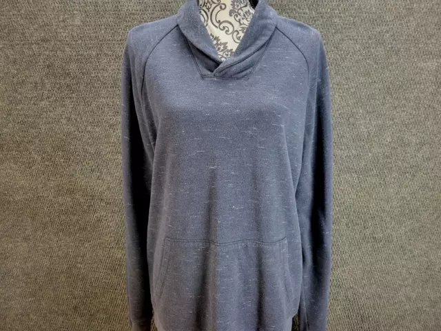 Banana Republic Women Blue High Neck Jacket Size Large