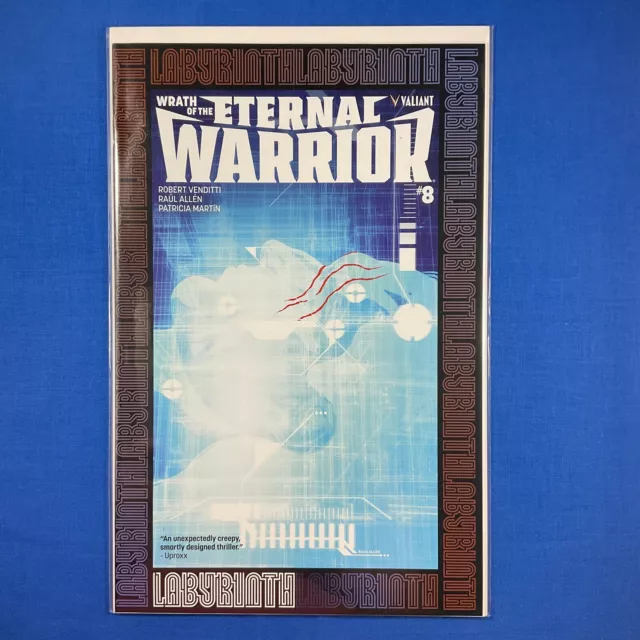 Wrath of the ETERNAL WARRIOR #8 Cover A First Printing VALIANT COMICS 2016